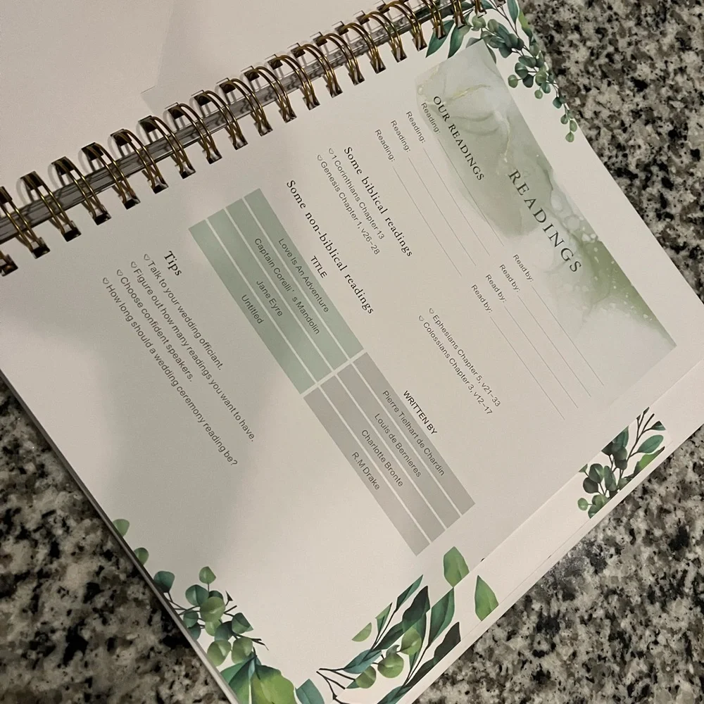 Wedding Planner and Pen Bundle - NWT